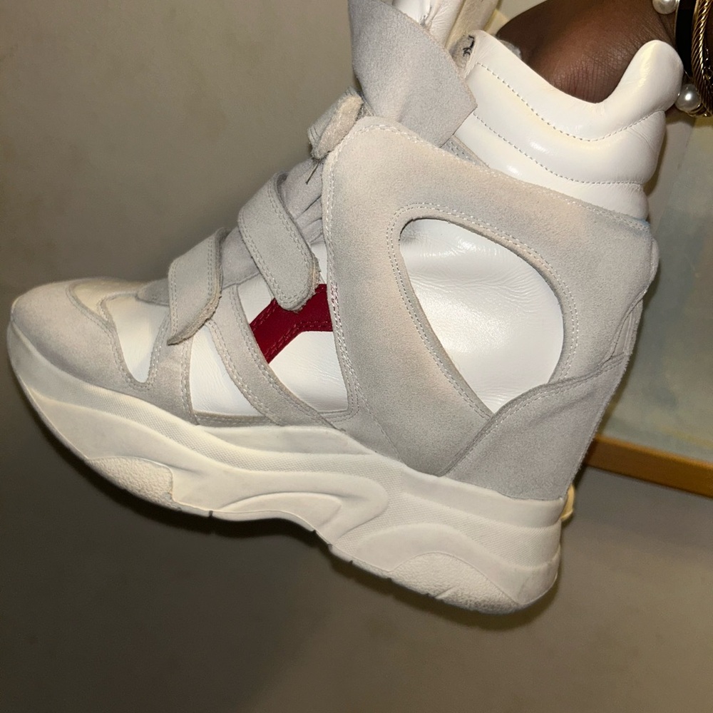 Isabel Marant Balskee wedge sneaker - Picture 4 of 5